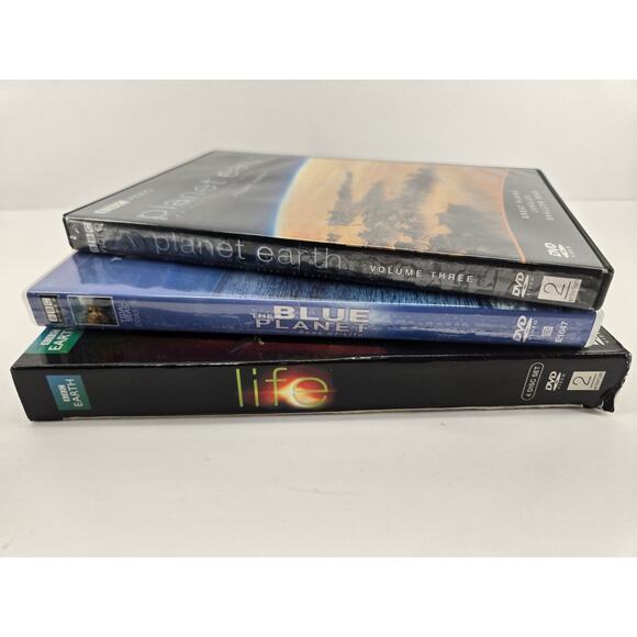 BBC VIDEO DVD PLANET EARTH LOT | LIFE | PLANET EARTH | THE BLUE PLANET - Picture 3 of 3